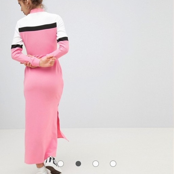 FINAL PRICE ASOS Color Block Maxi Track Dress 💕 - Picture 4 of 14
